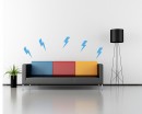 Lightning Pattern Wall Decal Nursery Modern Vinyl Sticker